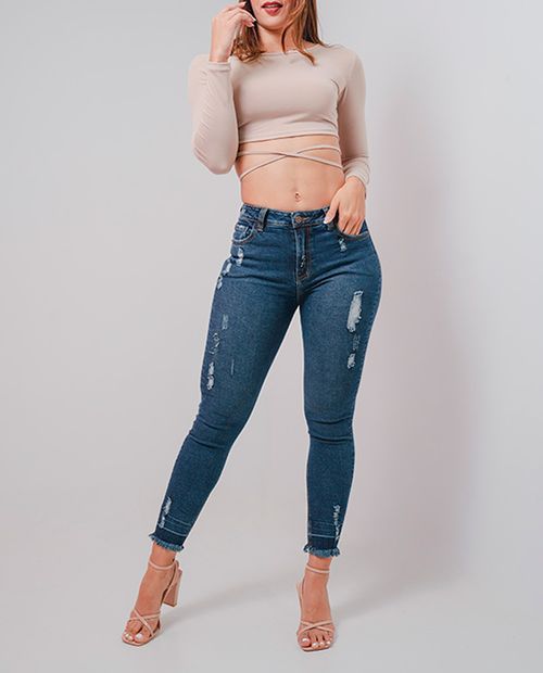Jeans Skinny Elastico