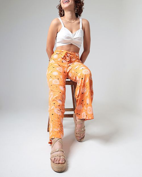 Pantalón Estampado Astral