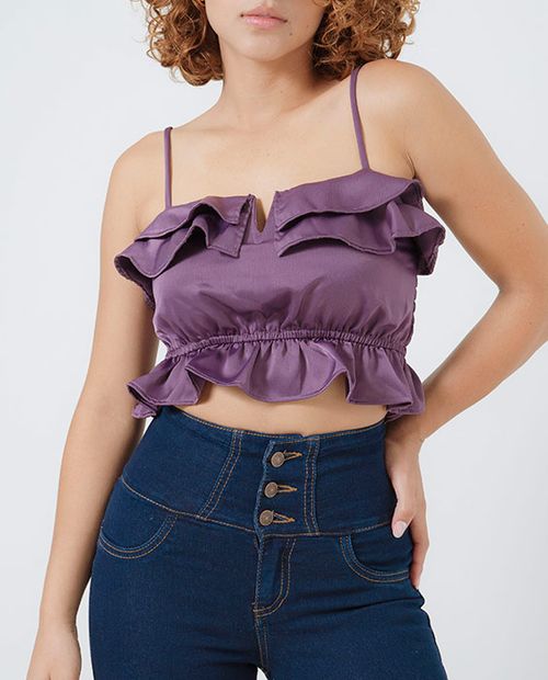 Blusa de Tiras Violeta