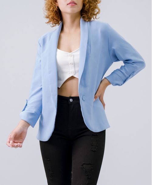 Blazer Azul Claro