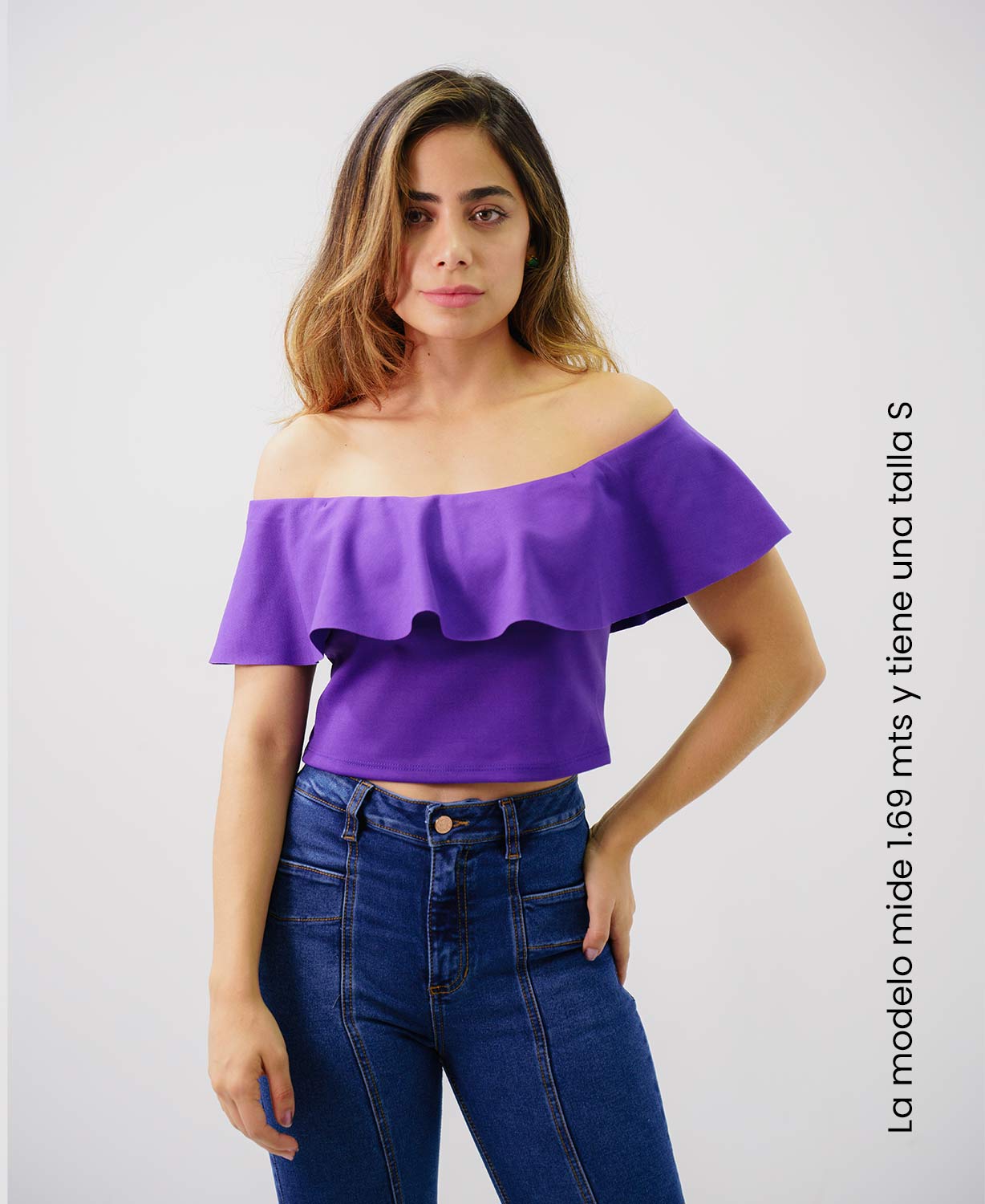 Crop top cuello online bandeja