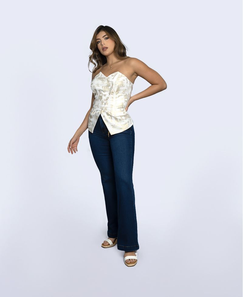 BlusaKanCanJeansColombiaDenim