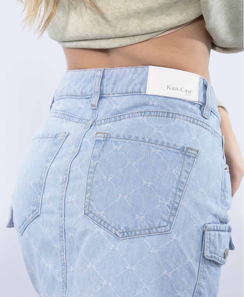 FaldaKanCanJeansColombiaDenim