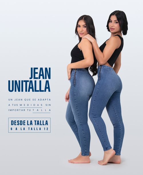 Jean Skinny unitalla claro