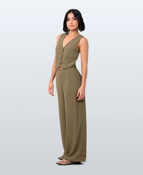 Conjunto verde militar
